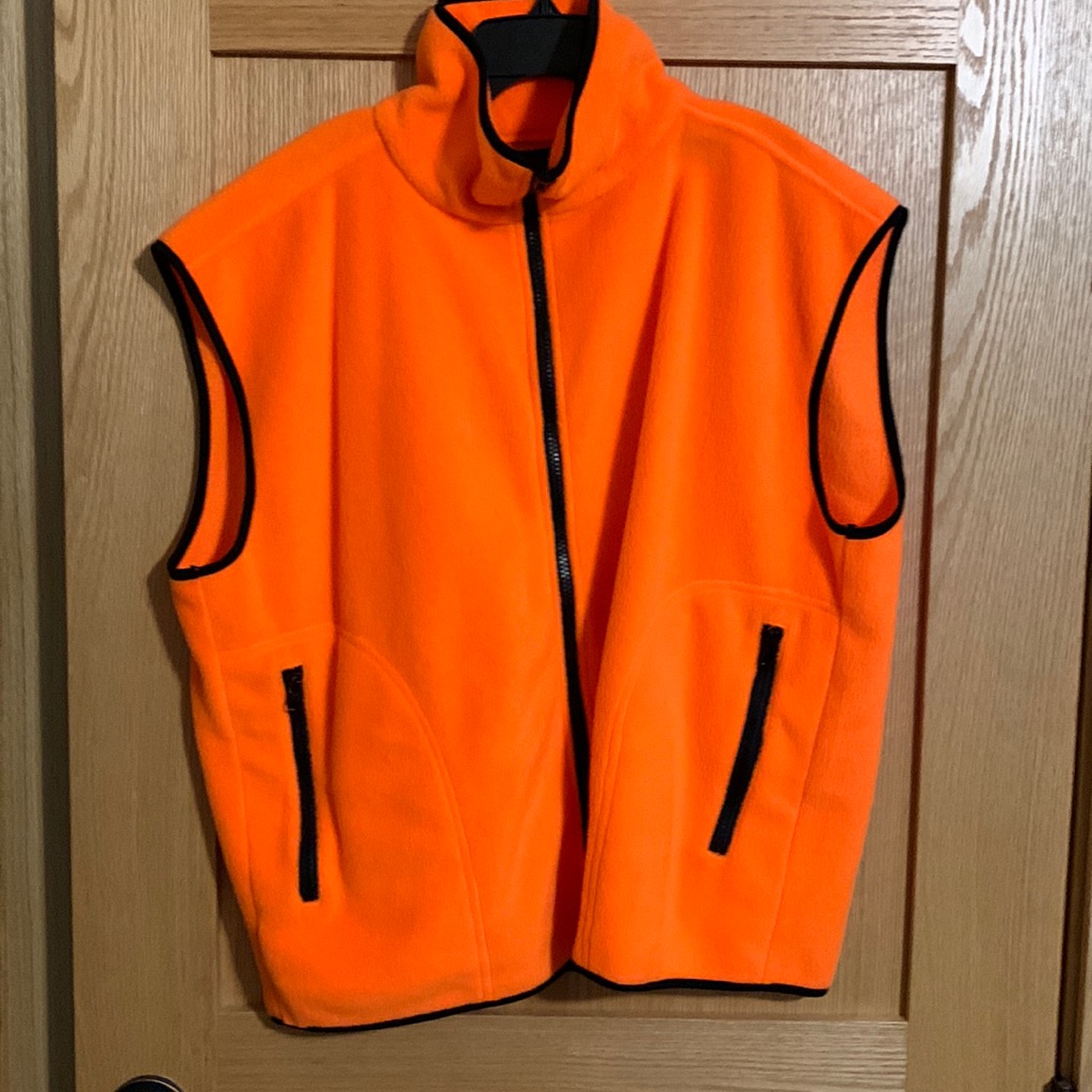 Blaze Orange Hunting Vest